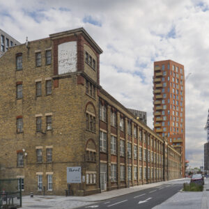 Berol House looking south along Ashley Road